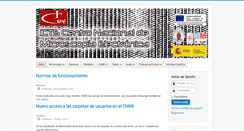 Desktop Screenshot of cnme.es