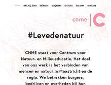 Tablet Screenshot of cnme.nl